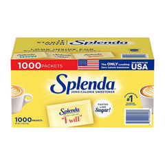 Splenda Zero Calorie Sweetener Packets, 1,000 ct