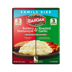 Idahoan Potato, Variety Pack, 8 oz, 6 pk