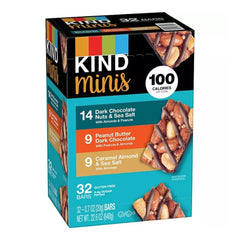 KIND Snacks Mini Nut Bar, Variety Pack, 32 ct