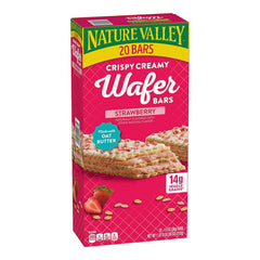 Nature Valley Crispy Creamy Strawberry Wafer Bars, 20 ct
