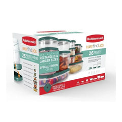 Rubbermaid Easy Find Lids 26-pc. Storage Container Set Special Edition