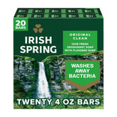Irish Spring Bar Soap, Original Clean, 4 oz., 20 ct
