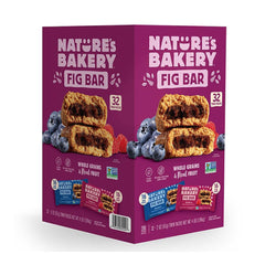 Nature's Bakery Fig Bars, Variety Pack, 2 oz, 32 ct