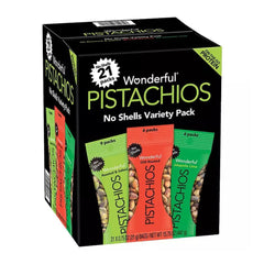 Wonderful Pistachios Variety Pack, 0.75 oz, 21 pk