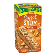 Nature Valley Sweet & Salty Nut Peanut Granola Bars, 36 ct