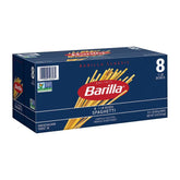 Barilla Spaghetti Pasta, Non-GMO Pasta With Durum Wheat Semolina, Kosher Certified Pasta, 8 pk./1 lb