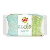Scotch-Brite Ocelo Non-Scratch Everyday Scrub Sponge, 4 Count