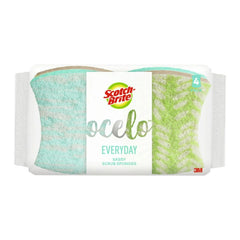 Scotch-Brite Ocelo Non-Scratch Everyday Scrub Sponge, 4 Count