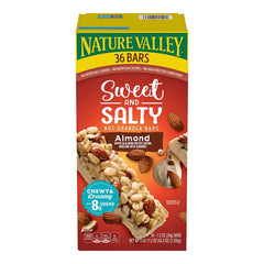 Nature Valley Sweet and Salty Nut Almond Granola Bars, 36 ct