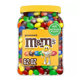 M&M'S Peanut Milk Chocolate Candy, 62 oz