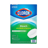 Clorox Ultra Clean Bleach Toilet Tablets, 6 ct (3.5oz each)