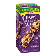 Nature Valley Chewy Trail Mix Fruit & Nut Granola Bars, 48 ct