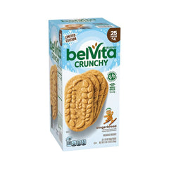 BelVita Breakfast Bars Biscuits, Gingerbread, 25 pk - 1.76 oz