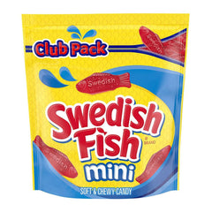 Swedish Fish Mini Soft and Chewy Candy, 3.5 lbs