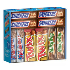 Mars Chocolate Candy Bars, Variety Pack, Full Size, 30 pk