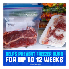 Ziploc Seal Top Quart Freezer Bags, 216 ct