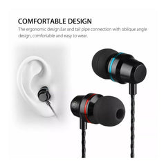 Wired Earbuds Headset In-Ear Earphone MIC 3.5mm HIFI DJ Bass Stereo Headphone