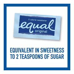 Equal Zero Calorie Sweetener Packets, 1,000 ct