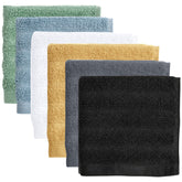 Heavy Duty Washcloth Quick Dry Fade Resistant 12x12 in Pack of 3 & 6