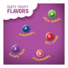 Skittles Wild Berry Fruity Chewy Candy Full Size Bulk Pack 2.17 oz, 36 ct