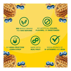 belVita Blueberry Breakfast Biscuits, 4 biscuits per pack, 25 pk
