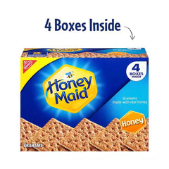 Honey Maid Honey Graham Crackers, 14.4 oz, 4 pk