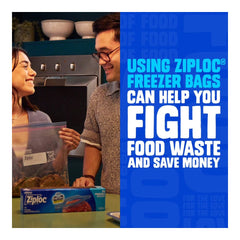 Ziploc Stay Open Design Gallon Freezer Bags, 152 ct