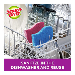 Scotch-Brite Gentle Clean Scrub Sponge - 9 Scrub Sponges (Pack of 3)