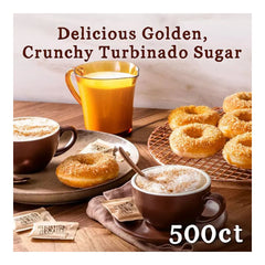 Sugar in the Raw Turbinado Cane Sugar Packets, 500 ct