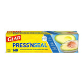 Glad Press'n Seal Plastic Multipurpose Food Wrap, 140 sq ft Roll
