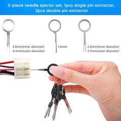 Terminal release casing tools for automotive wire harness repair