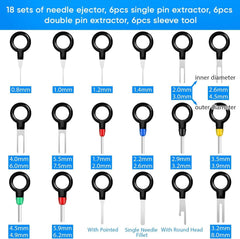 Double pin extractor tools for depinning electrical connectors