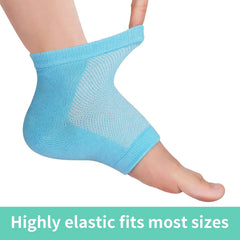 Open-toe heel sleeves in an assorted multi-pair set