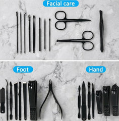 Close-up of nail clippers and cuticle nippers