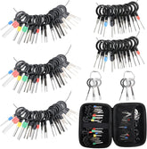 82-piece terminal pin removal tool kit with case and pin extractors