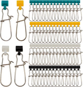 60-piece stainless steel fishing sinker slides in 4 colors