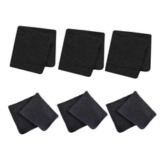 100% Cotton Wash Cloths 11x11” – Soft Reusable Towels