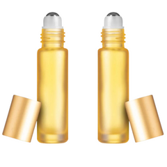 Bottle With Stainless Steel Roller Balls
