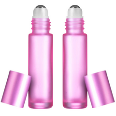 10ml Essential Oil Roller Bottle Pink