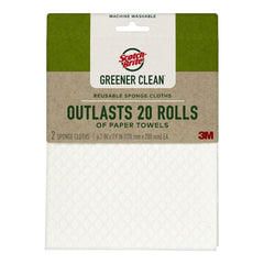 Scotch-Brite Greener Clean  Sponge Cloth