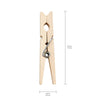 100 PCS Wooden Clothespins Heavy Duty Wood Clips for Laundry Crafts Photos