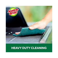 2Scotch-Brite Heavy Duty Scour Pads Scrub Tough Mess Cleaner Green 