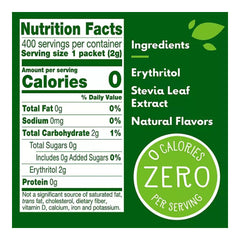 Truvia Plant Based Sweetener Packets, 400 ct