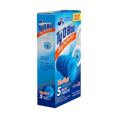 Ty-D-Bol Automatic Toilet Bowl Cleaner Tablets, 1.4 oz, 5-Pack