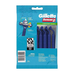 Gillette Mens Sensor 2 Plus Pivoting Head Disposable Razors 12ct New