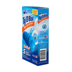 Ty-D-Bol Automatic Toilet Bowl Cleaner Tablets, 1.4 oz, 5-Pack