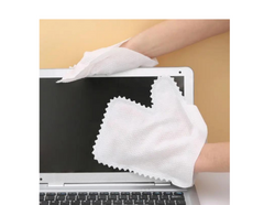 Dust Cleaning Gloves, Double-Sided Cleaning Multi-purpose Gloves - 10 Pcs White