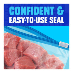 Ziploc Slider Freezer Bags, Variety Pack, 132 ct