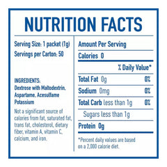 Equal Zero Calorie Sweetener Packets, 1,000 ct