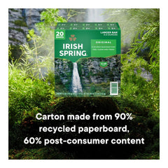 Irish Spring Bar Soap, Original Clean, 4 oz., 20 ct